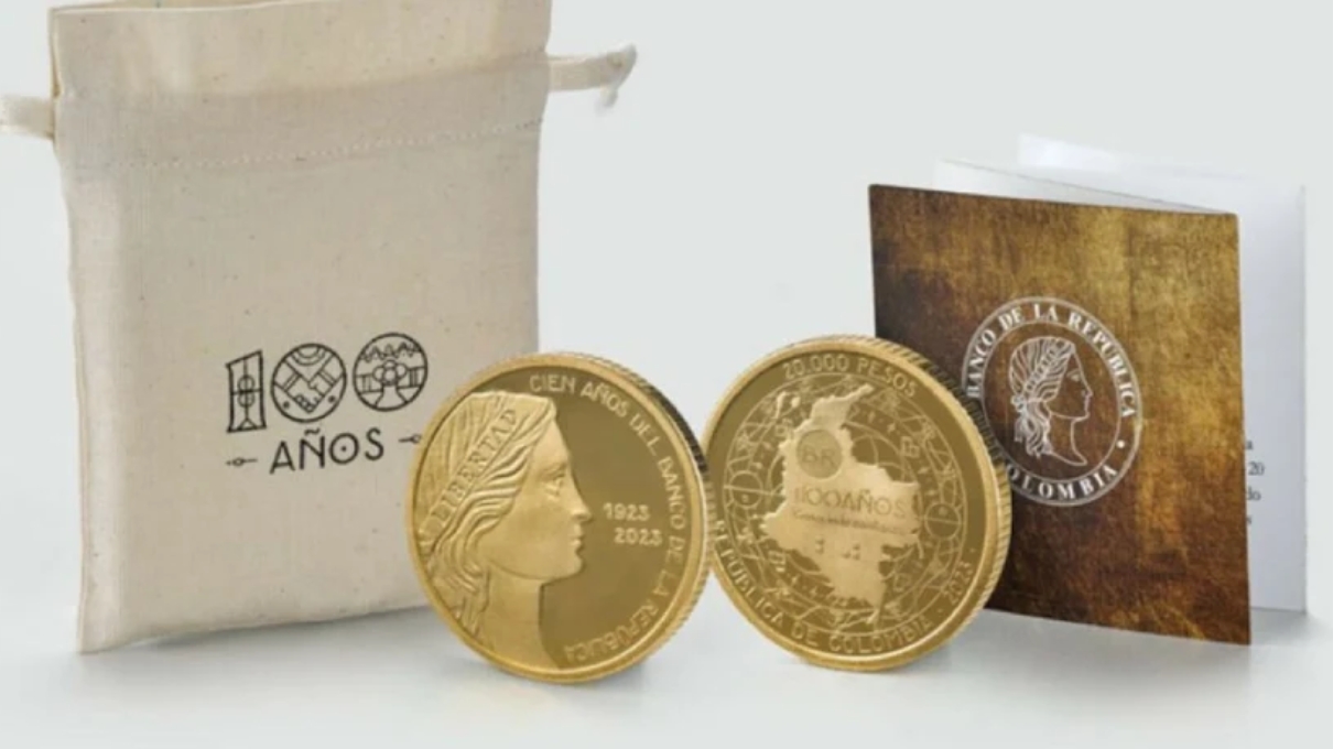 El Banco de la República lanzará una moneda conmemorativa de 20 mil pesos