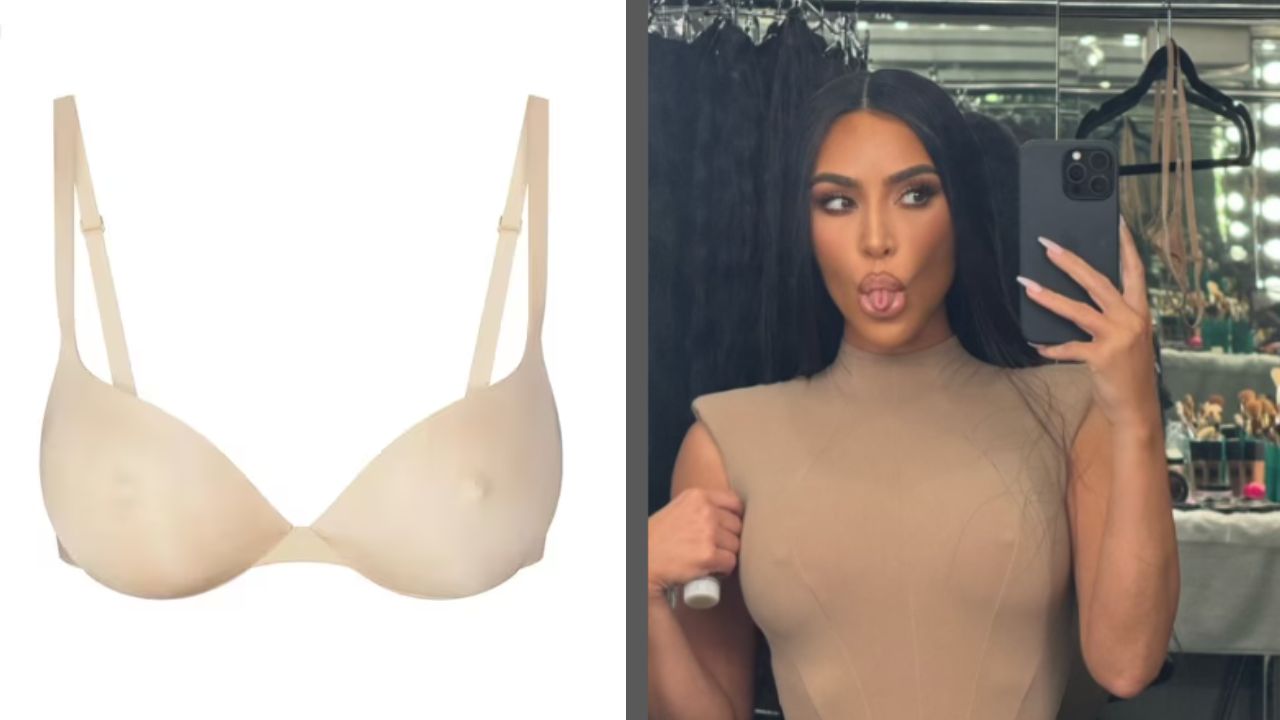 Brasier con pezones falsos de Kim Kardashian arrasó en ventas