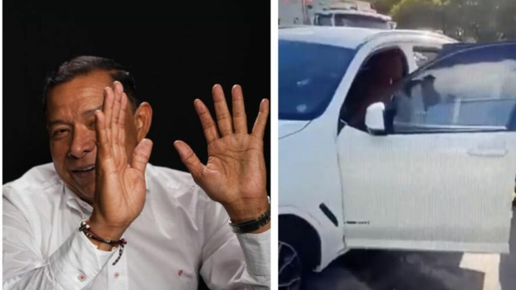 Así quedó el carro que conducía Iván René Valenciano luego de su accidente en EE. UU.