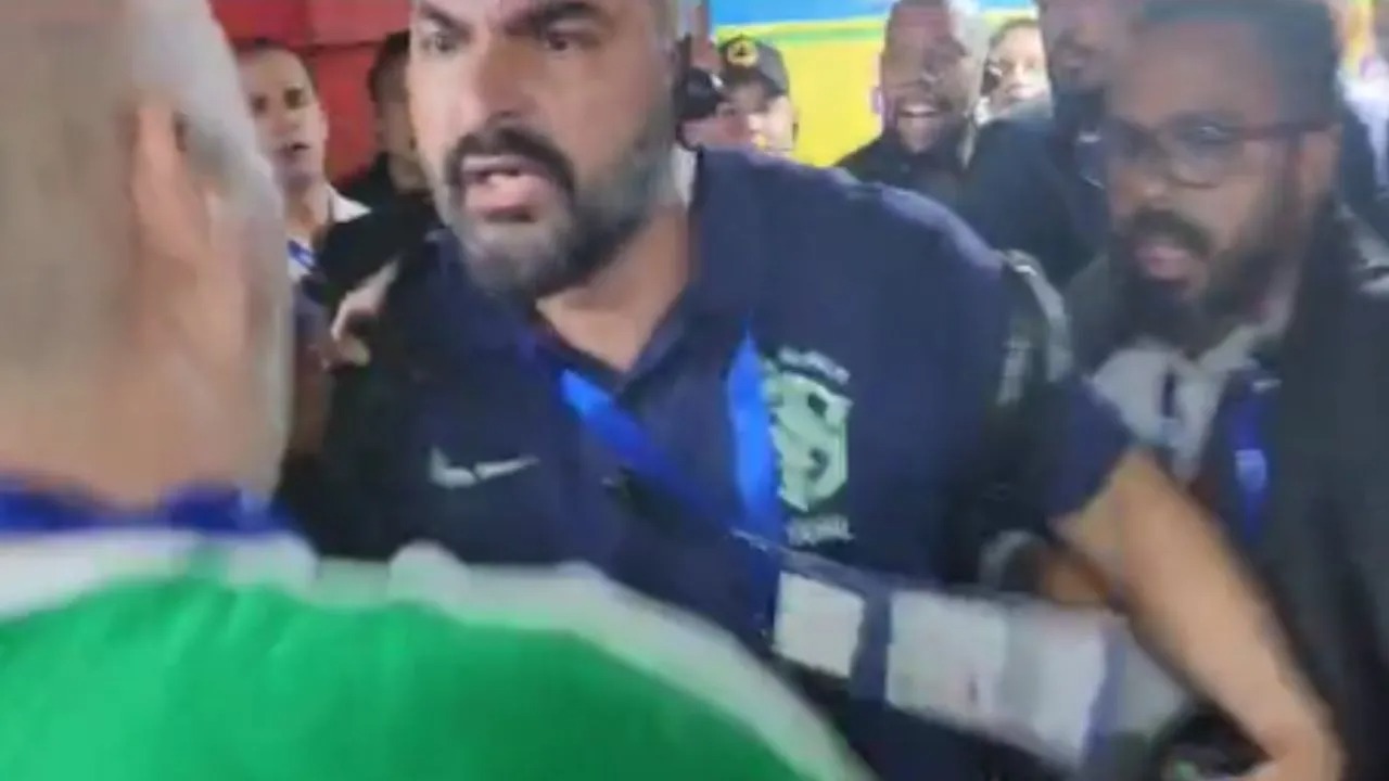 Colombia vs Brasil: hubo una pelea entre personal de ambas federaciones