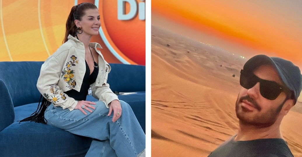 Carolina Cruz y Lincoln Palomeque se reencontraron 