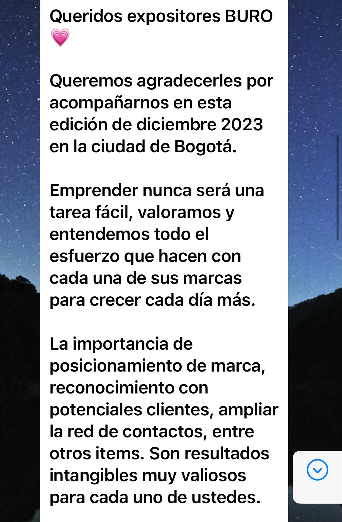 En imágenes | Tras varias denuncias, filtran chat de Buró a expositores de la feria