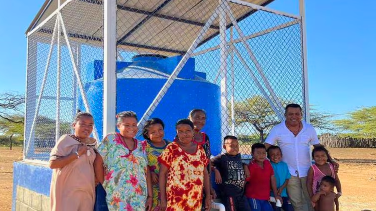 Planta de producción y purificación de agua para La Guajira