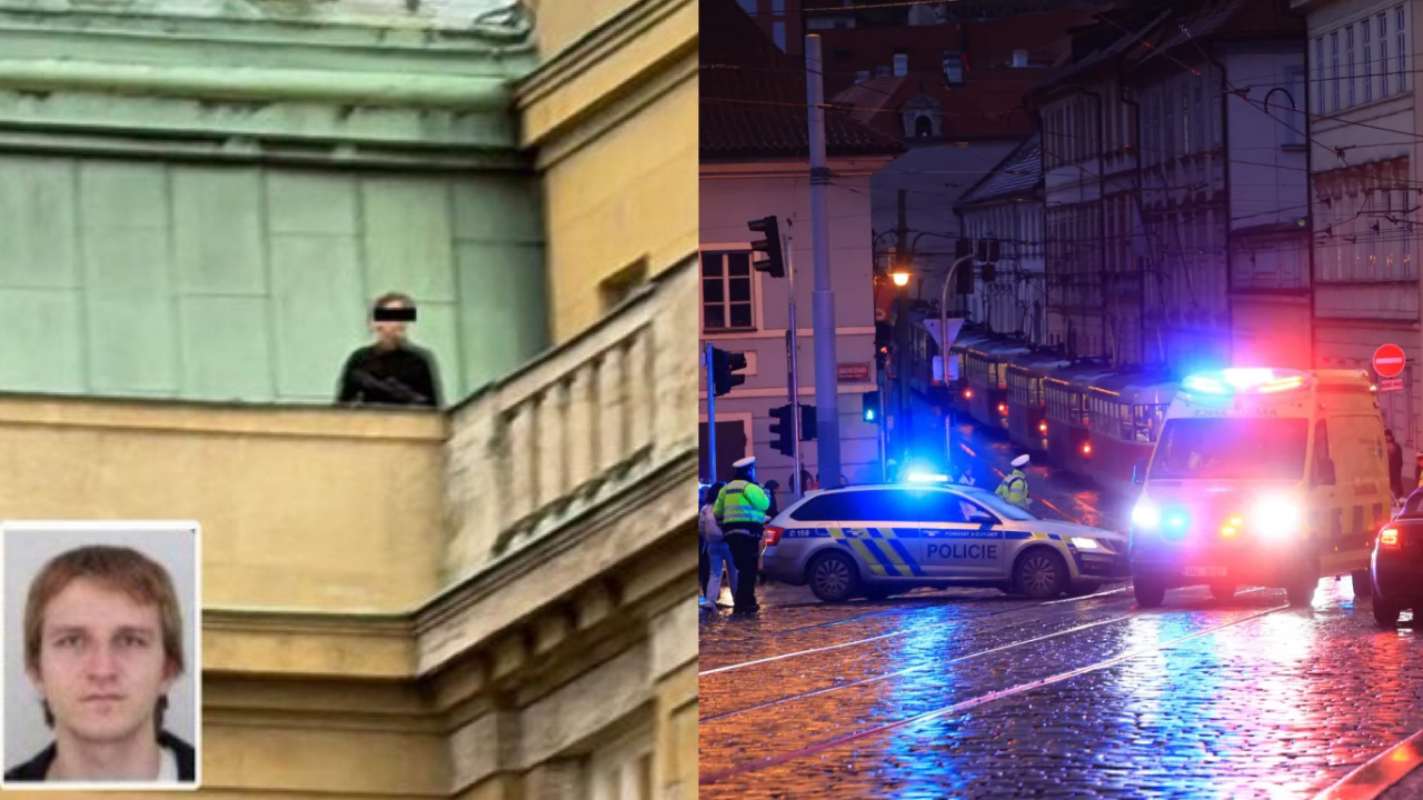 las aterradoras alertas que había enviado el tirador de Praga