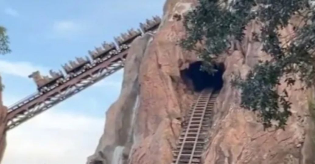 Turistas quedaron atrapados casi una hora en montaña rusa de Disney