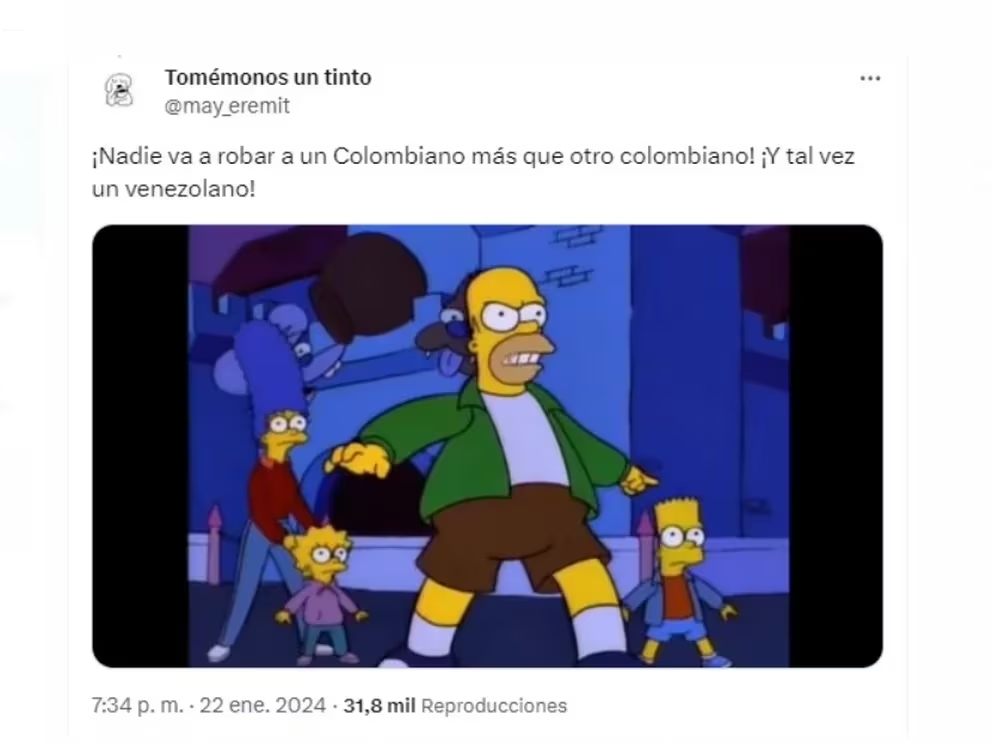 Memes sobre la colombiana que enfrentó a ladrones
