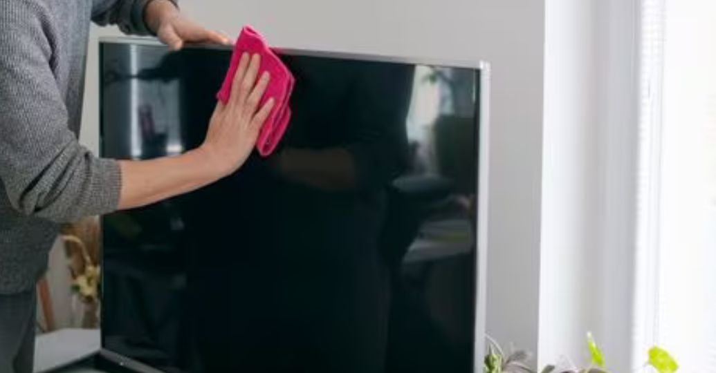 Truco para limpiar la pantalla del televisor y dejarla como nueva