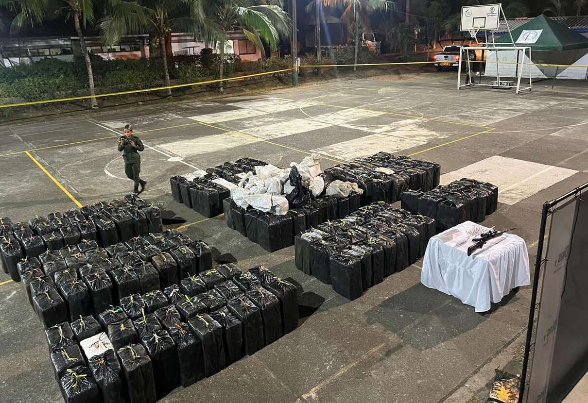 Gobierno nacional propina golpe al Clan del Golfo tras incautar 5.6 toneladas de cocaína