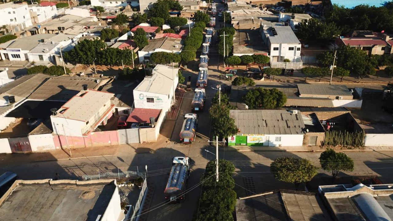 Gobierno responde a polémica por carrotanques parados en La Guajira: dicen que se están alistando
