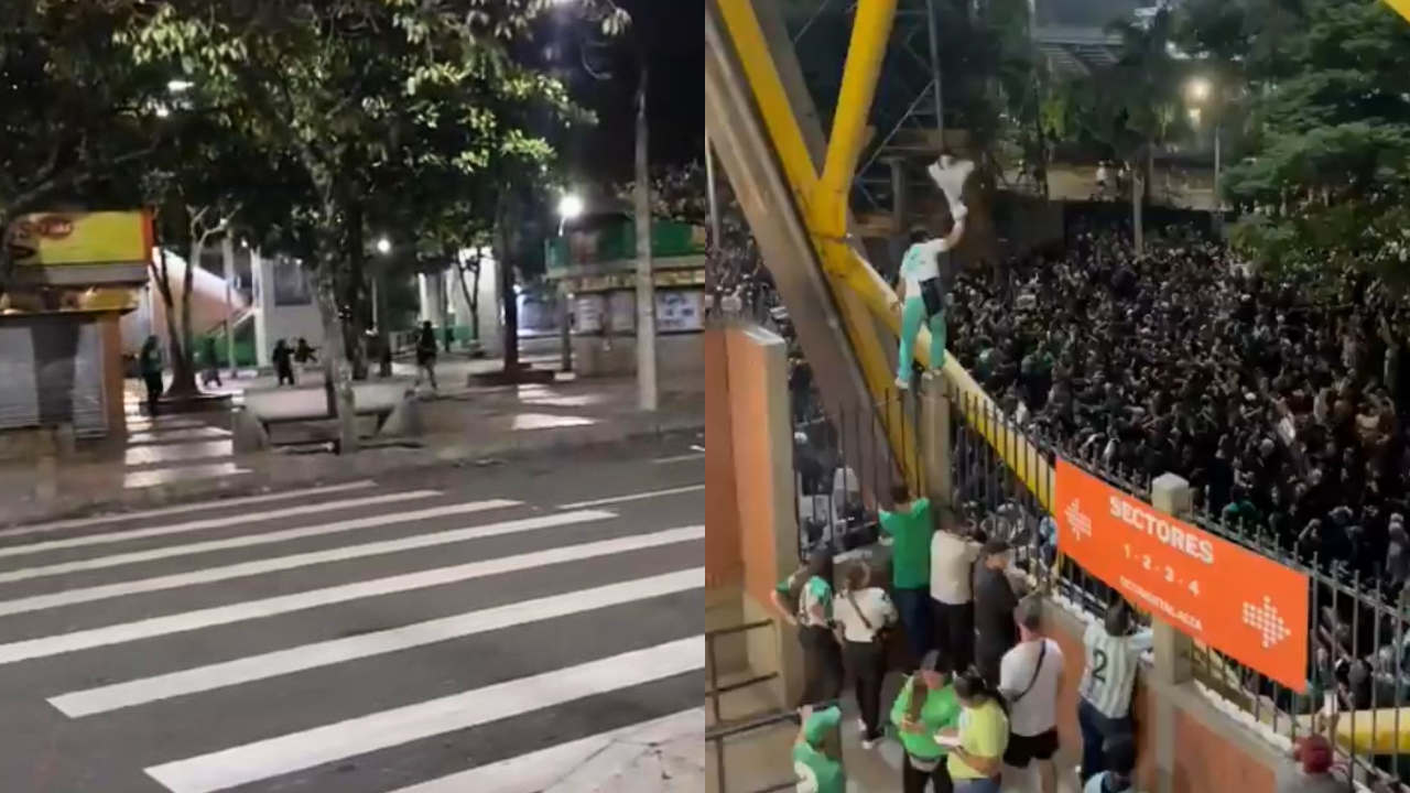 Difícil panorama: eliminación de Atlético Nacional en Copa Libertadores terminó con disturbios 