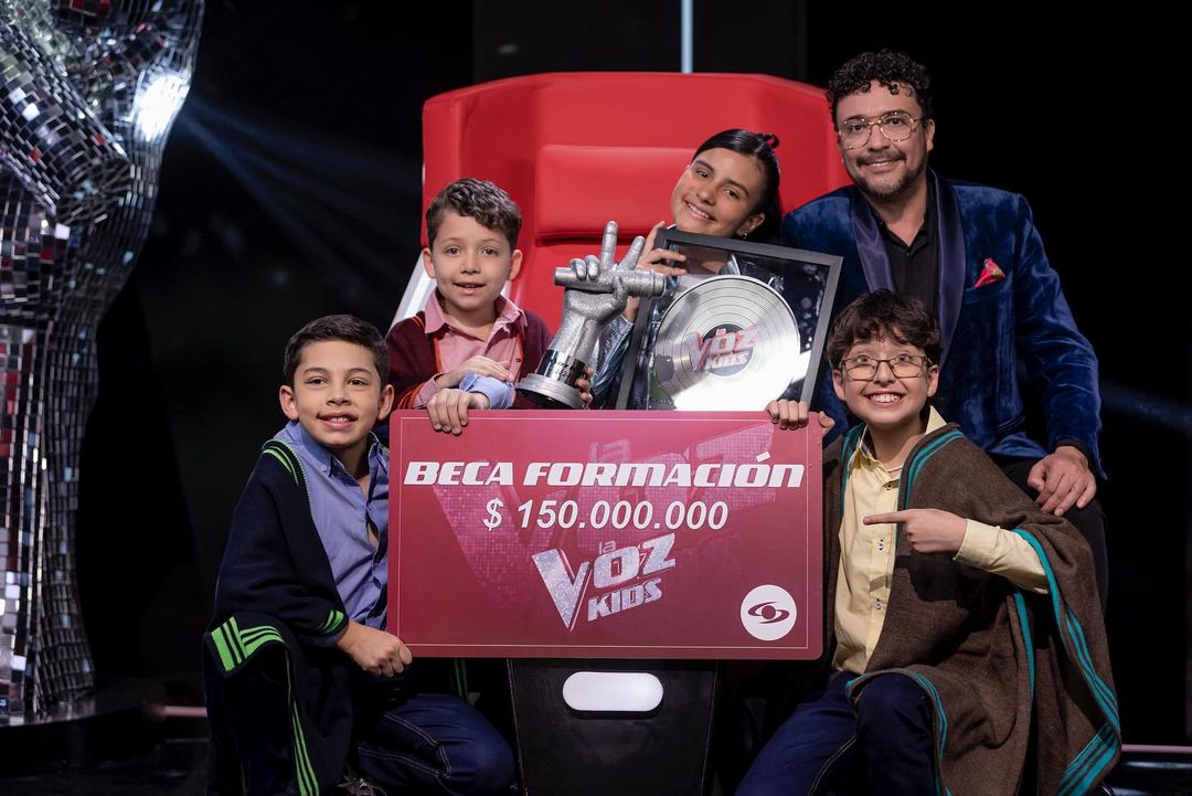 'Carranga Kids', del equipo Cepeda se coronó campeón de La Voz Kids 2024