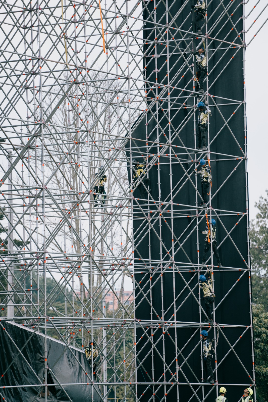 Estéreo Picnic 2024: a pocas horas de su inicio, se ultiman detalles para el montaje del evento