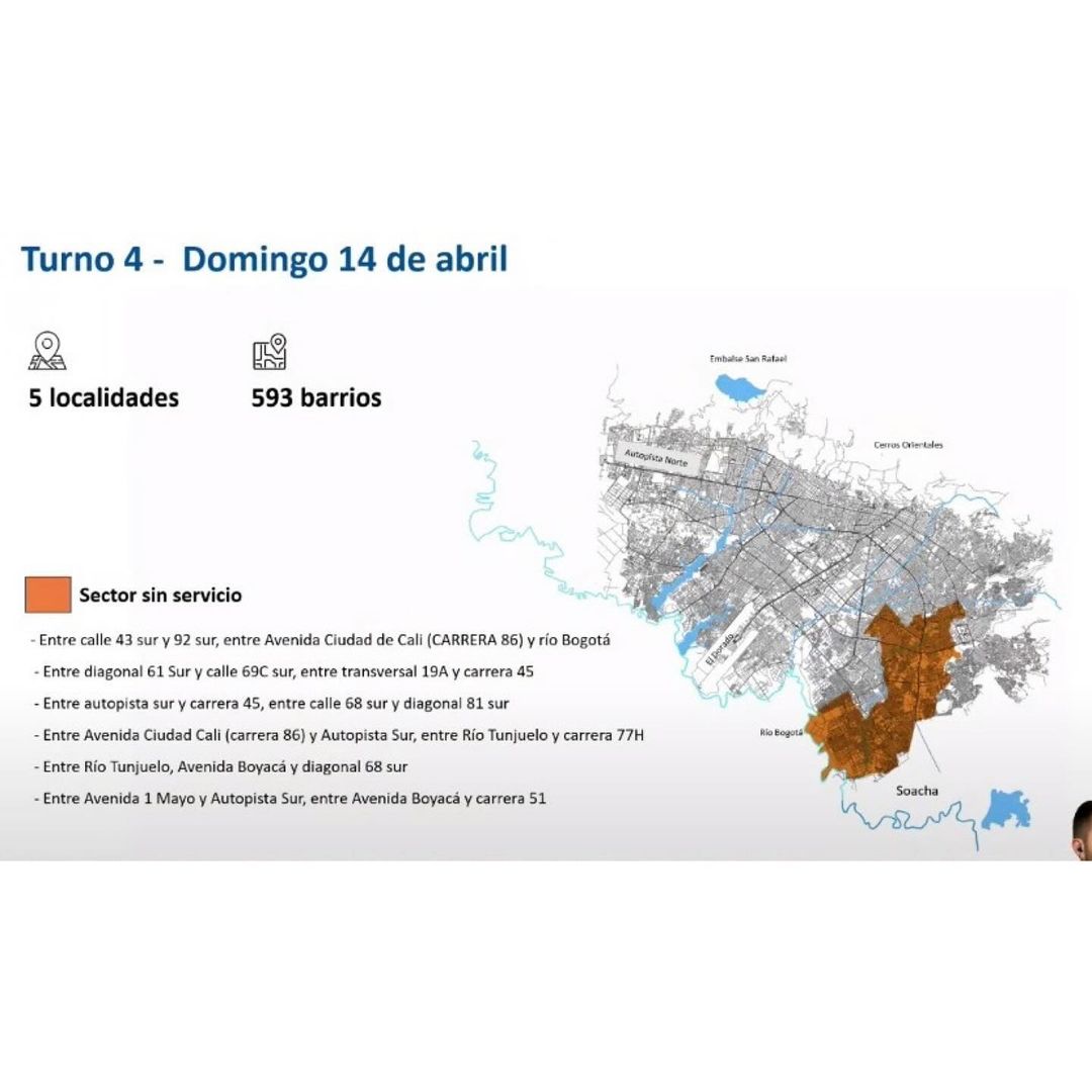 Este jueves comienza el racionamiento de agua en Bogotá: le explicamos la organización