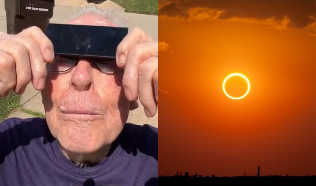 Hombre de 105 años completó su décimo tercer eclipse solar: aquí su historia