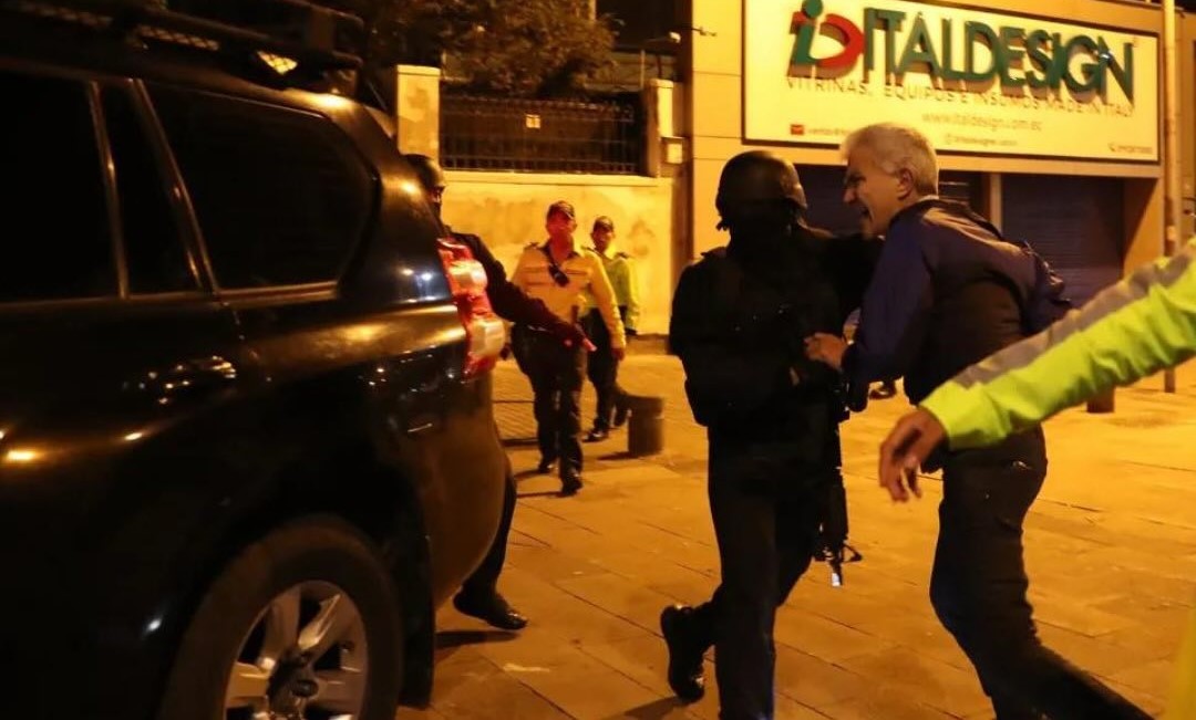 Tensión entre México y Ecuador tras captura en la embajada mexicana del expresidente Jorge Glass