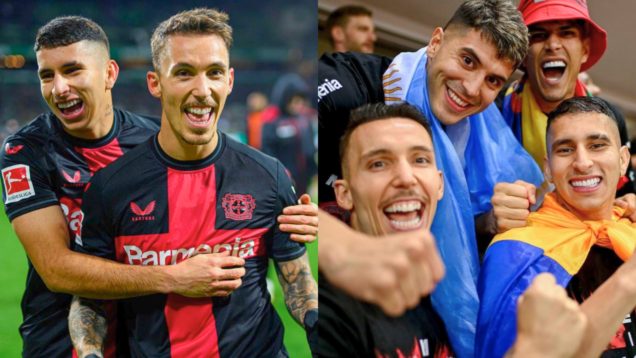 Gustavo Puerta habló por primera vez tras coronarse campeón con el Bayer Leverkusen en Alemania