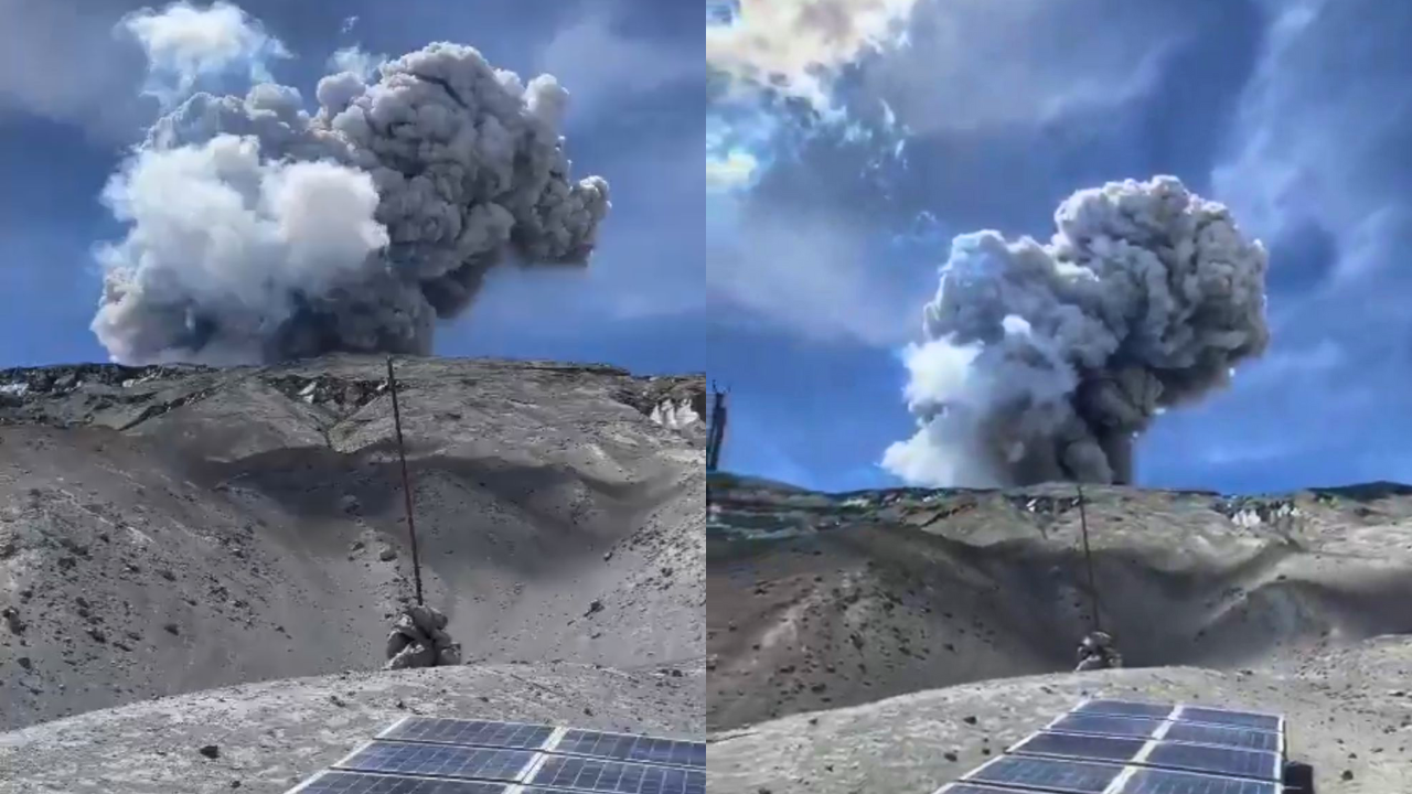 Volcán Nevado del Ruiz volvió a expulsar columnas de ceniza: ¿es de preocupación? Esto dice el SGC