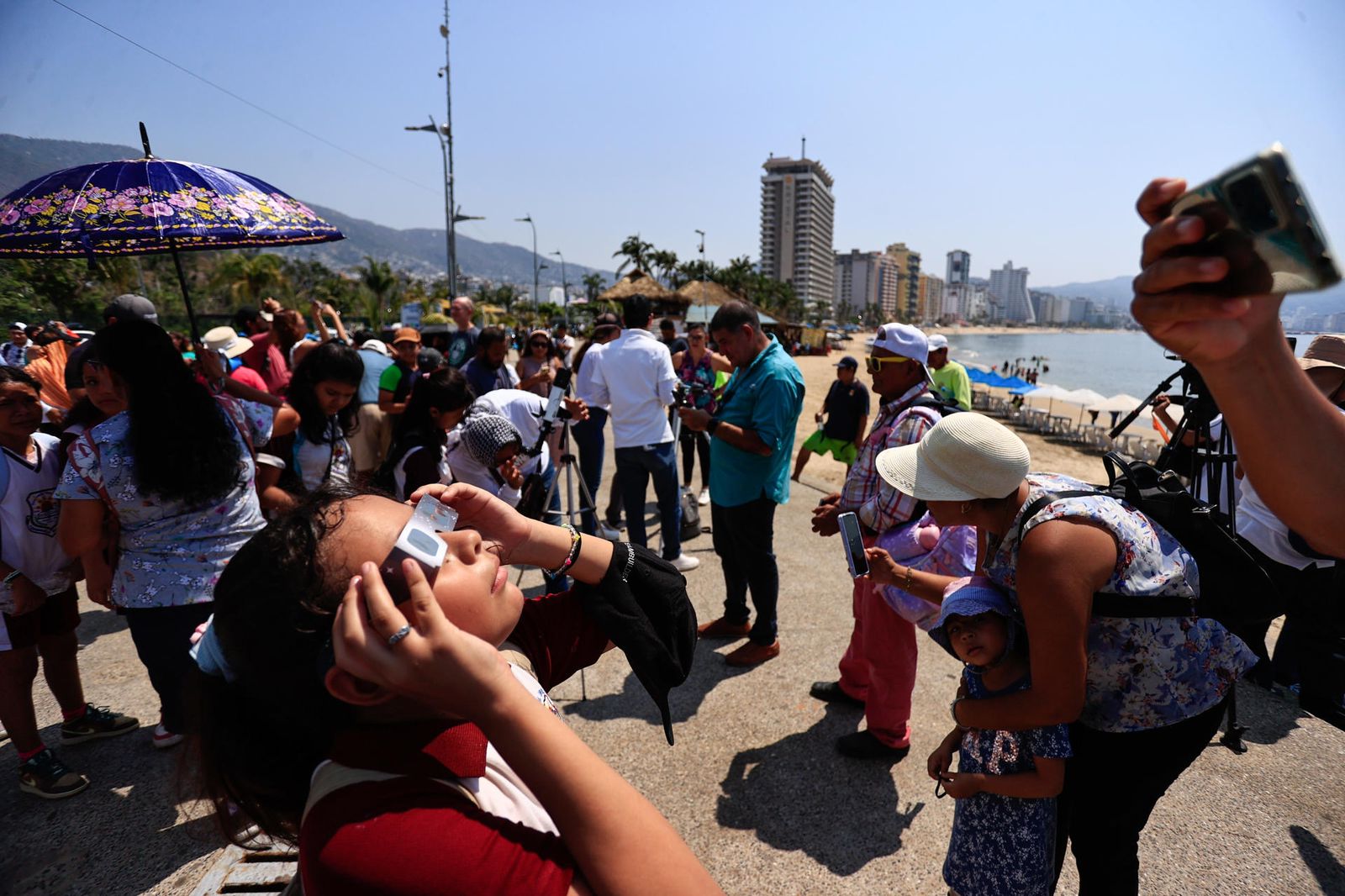 ¡Espectacular! Así se vio el eclipse solar en varios países del continente americano