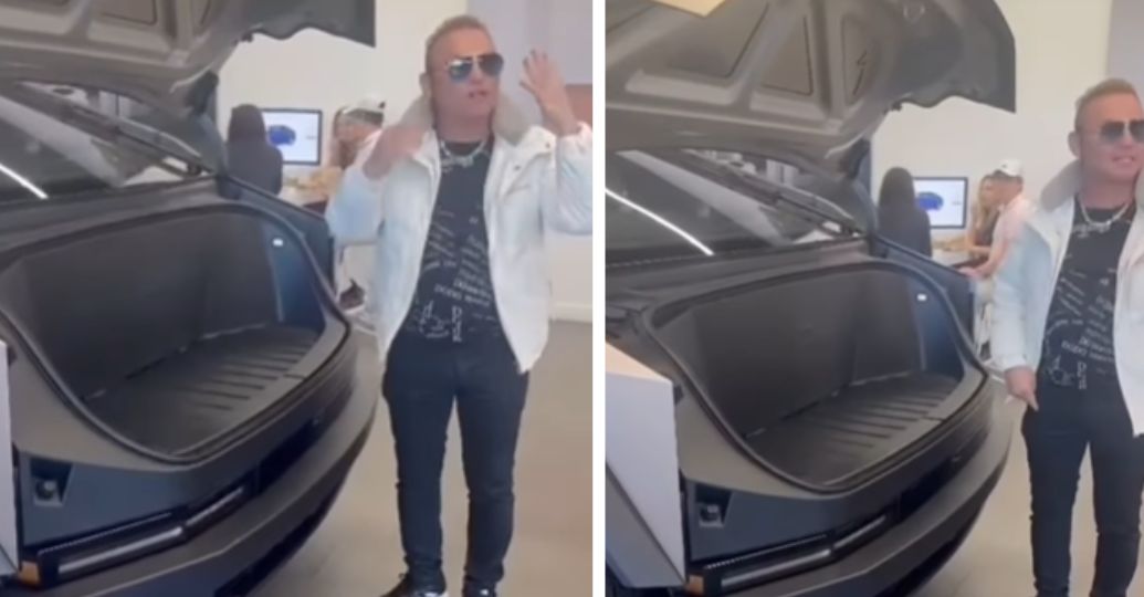 La millonada que se gastó Giovanny Ayala en su camioneta Tesla