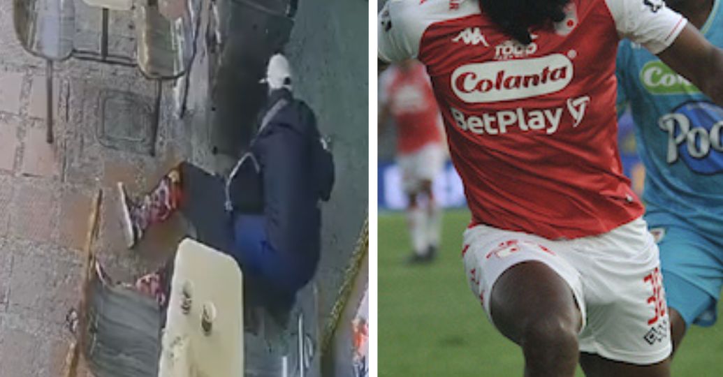 En video: exjugador de Santa Fe y Millonarios víctima de robo a mano armada