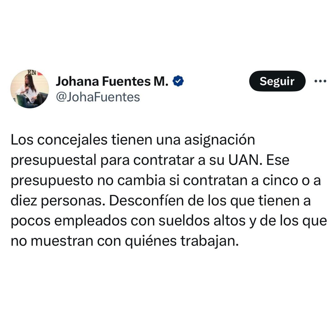Opiniones divididas por concejal de Bogotá que mostró a su equipo de trabajo: ¿por qué?