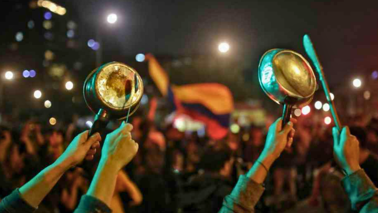 En videos: se registraron 'cacerolazos' el 1 de mayo contra el Gobierno en Bogotá y Medellín