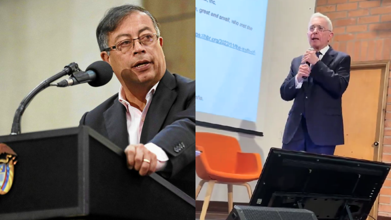 En video| Nuevo cruce entre Petro y Uribe: el exmandatario comparó al presidente con Hugo Chávez