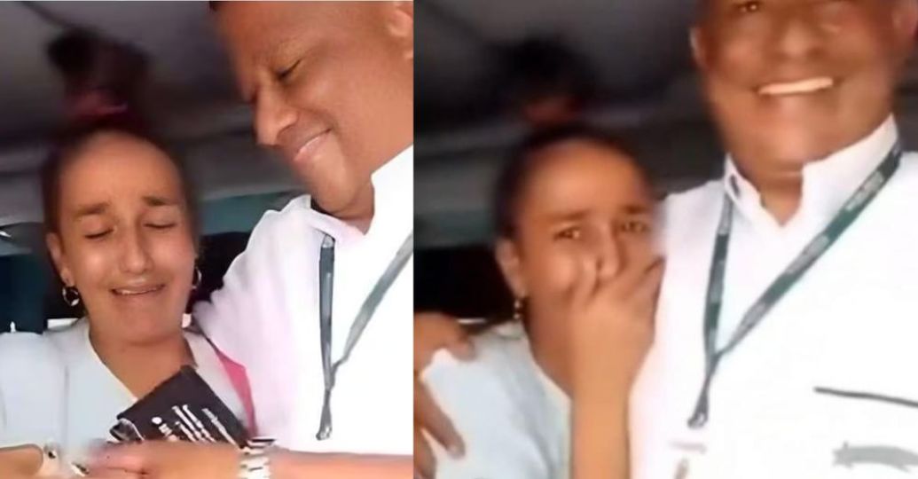 Pasajera de un bus dejó 2 millones de pesos y el conductor se los devolvió