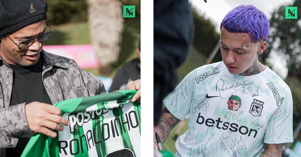 Ronaldinho, Blessd y otras estrellas jugarán con la camiseta de ...