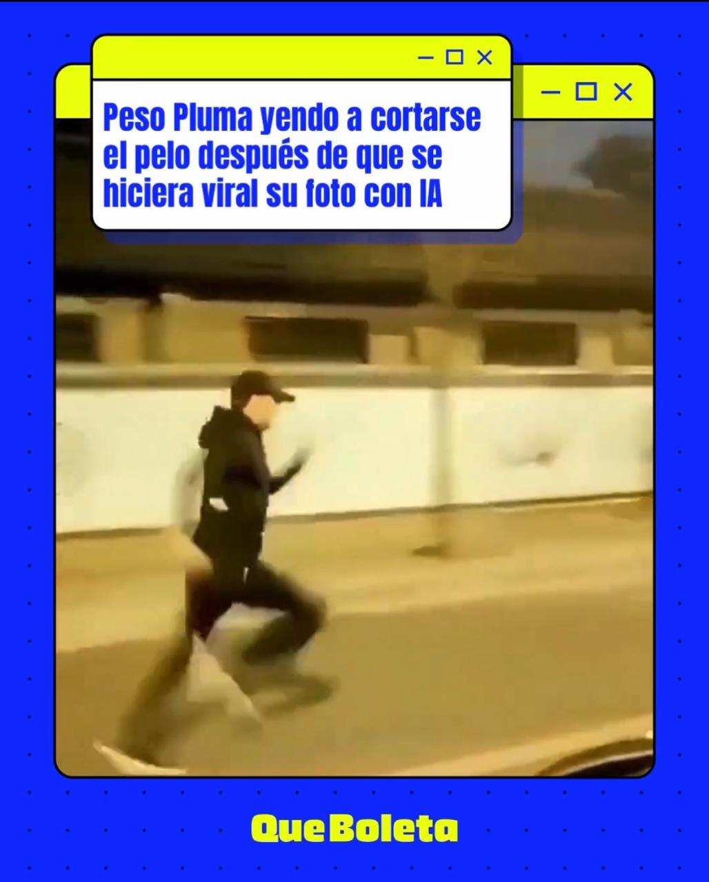 Peso Pluma cambia sorpresivamente de look y las redes sociales se llenan de memes al respecto