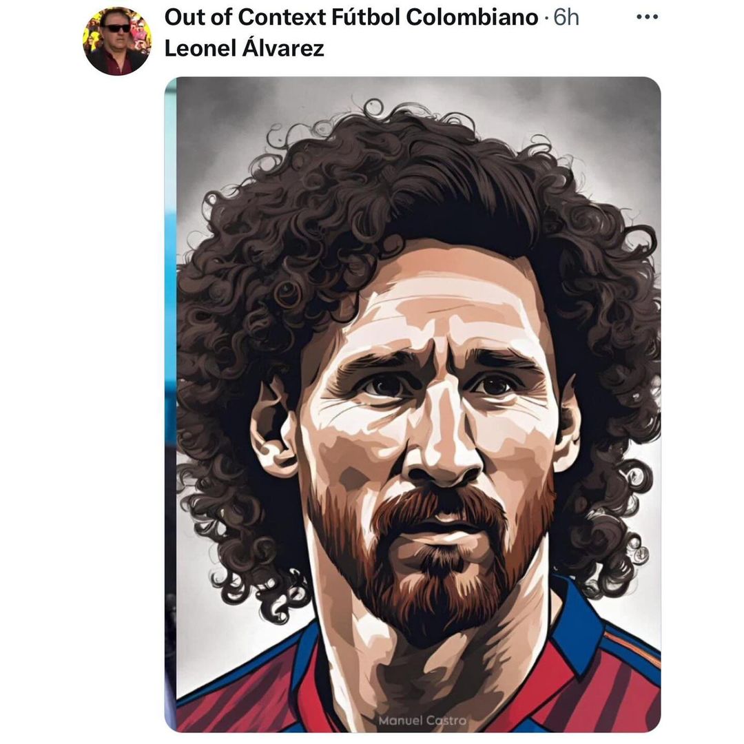 Lo volvió a hacer: el 'cantante del gol' confundió a  Messi con el exjugador Lionel Álvarez