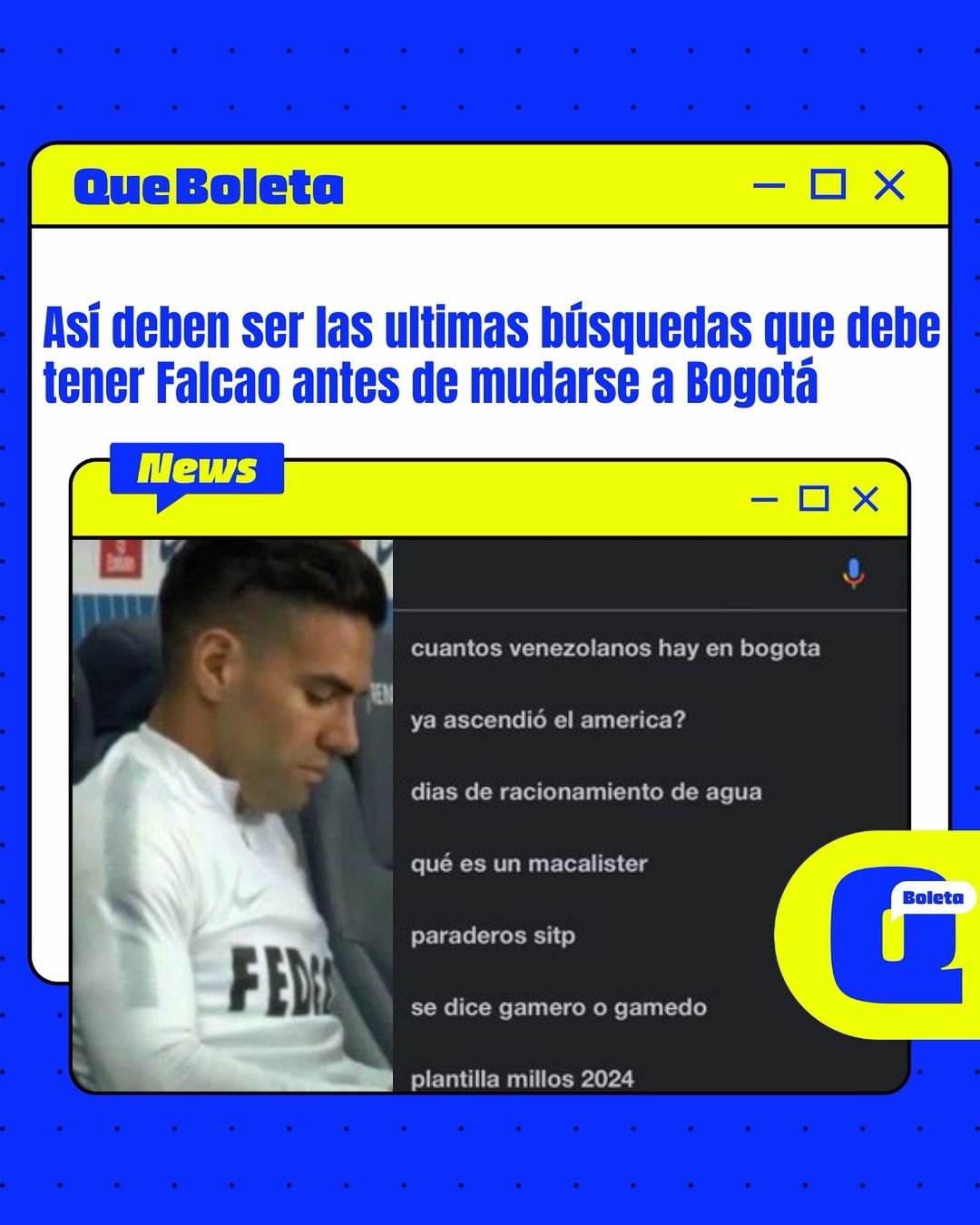 ¡Viva Colombia, viva Falcao!: llegada del ‘Tigre’ a Millonarios desata oleada de memes