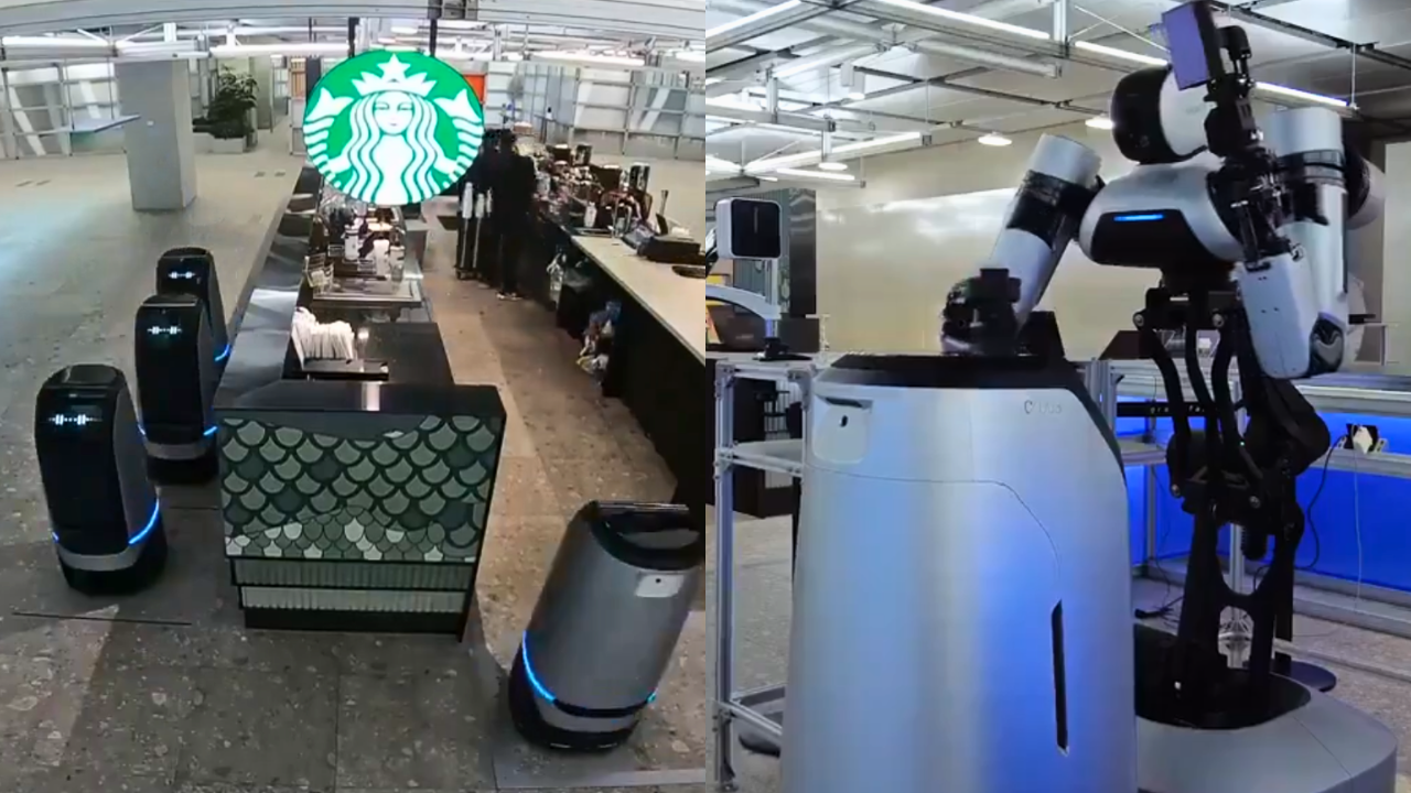 Impresionante innovación tecnológica: esta es la primera cafetería que funciona con 100 robots