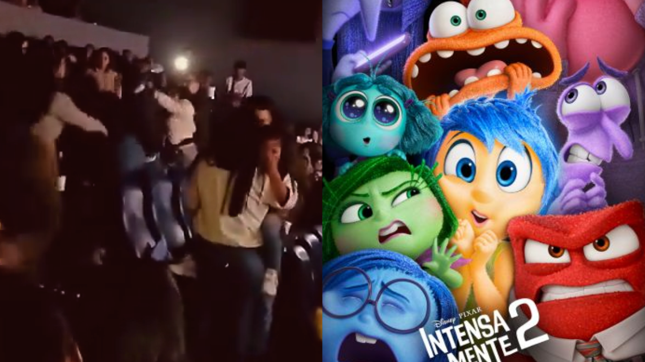 En video| Fuerte pelea de dos mujeres en una sala de cine en Pasto durante 'Intensamente 2'