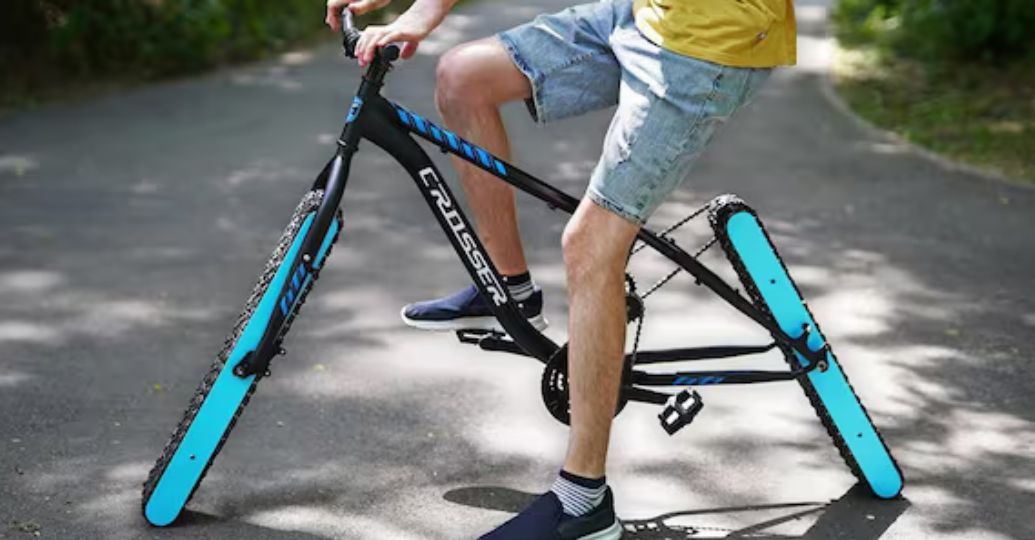 La bicicleta sin ruedas existe: así es como funciona