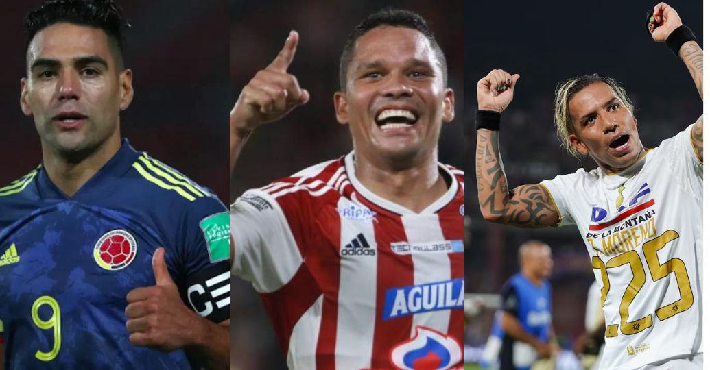 Duelo de titanes: Falcao, Bacca y Dayro en busca de romper el récord de Aristizabal