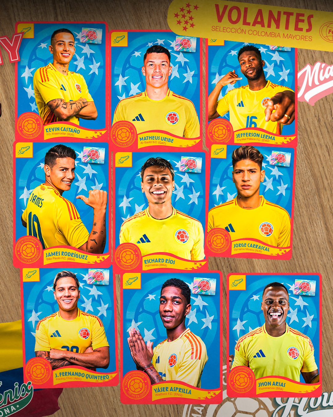 Todos por el mismo sueño: confirman los 26 convocados de la Selección Colombia para la Copa América