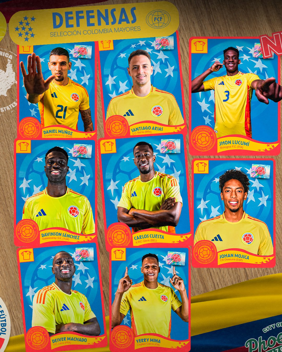 Todos por el mismo sueño: confirman los 26 convocados de la Selección Colombia para la Copa América