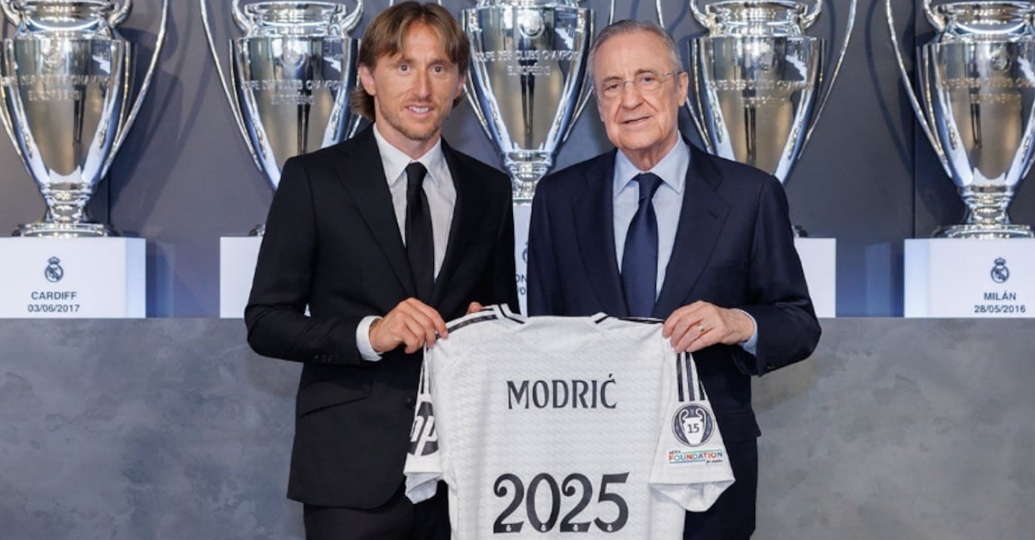 ¡Inoxidable! Luca Modric renovó con el Real Madrid y será el capitán esta temporada 