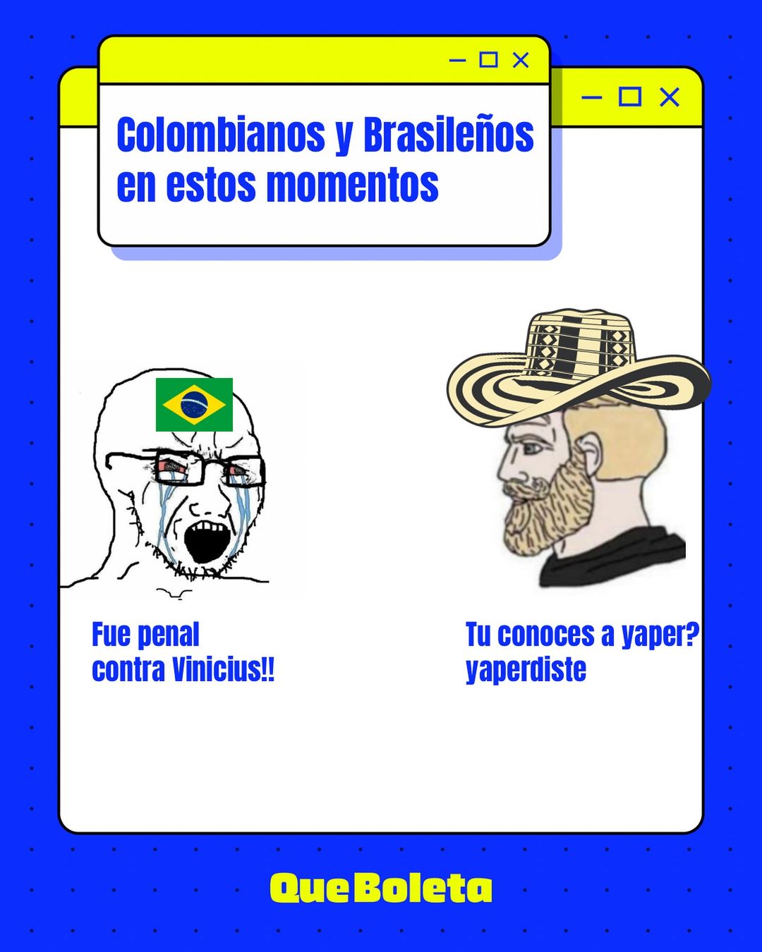 Conmebol admitió que el VAR cometió un error al no sancionar el penal de Vinicius y las redes se llenan de memes
