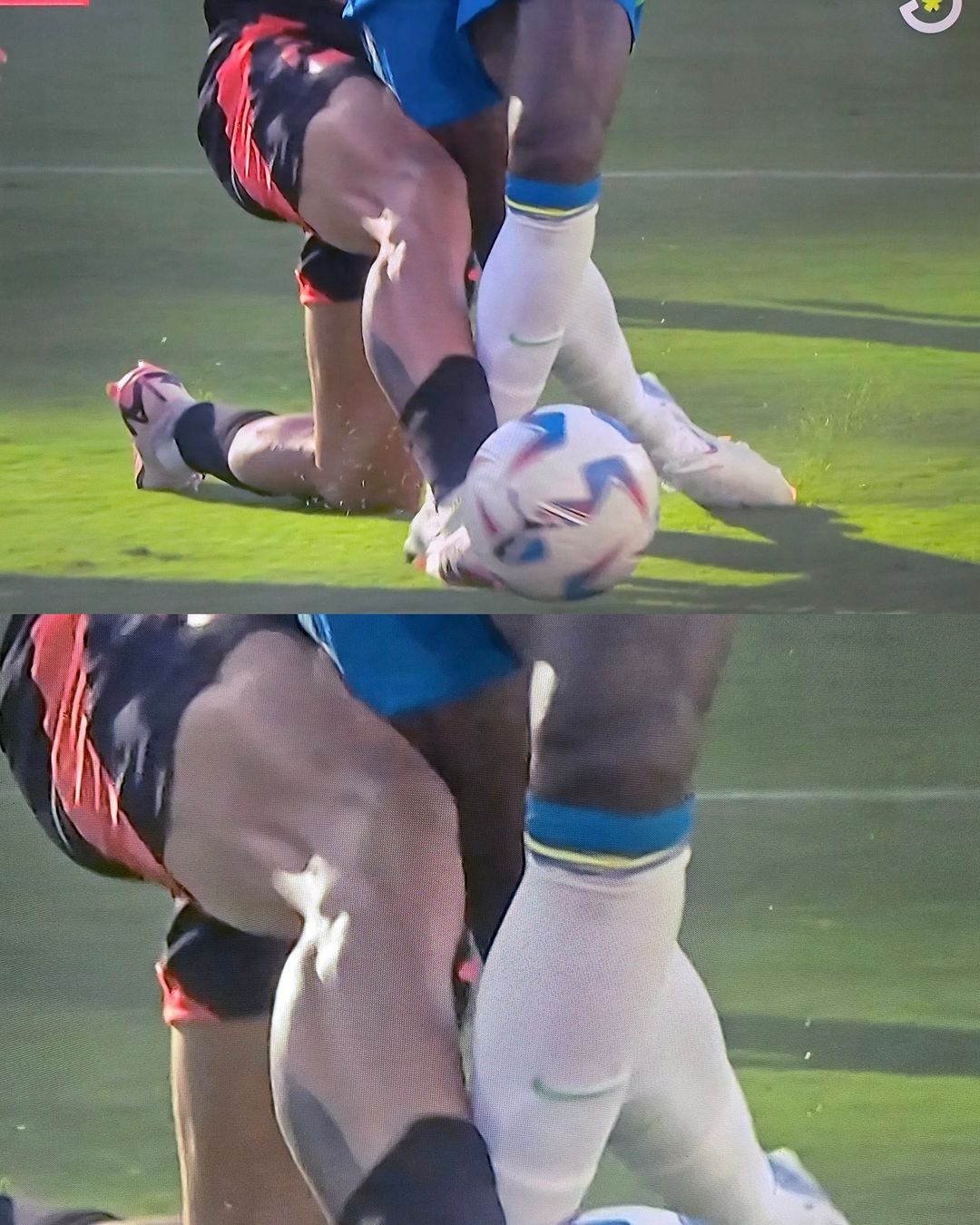 Conmebol admitió que el VAR cometió un error al no sancionar el penal de Vinicius y las redes se llenan de memes