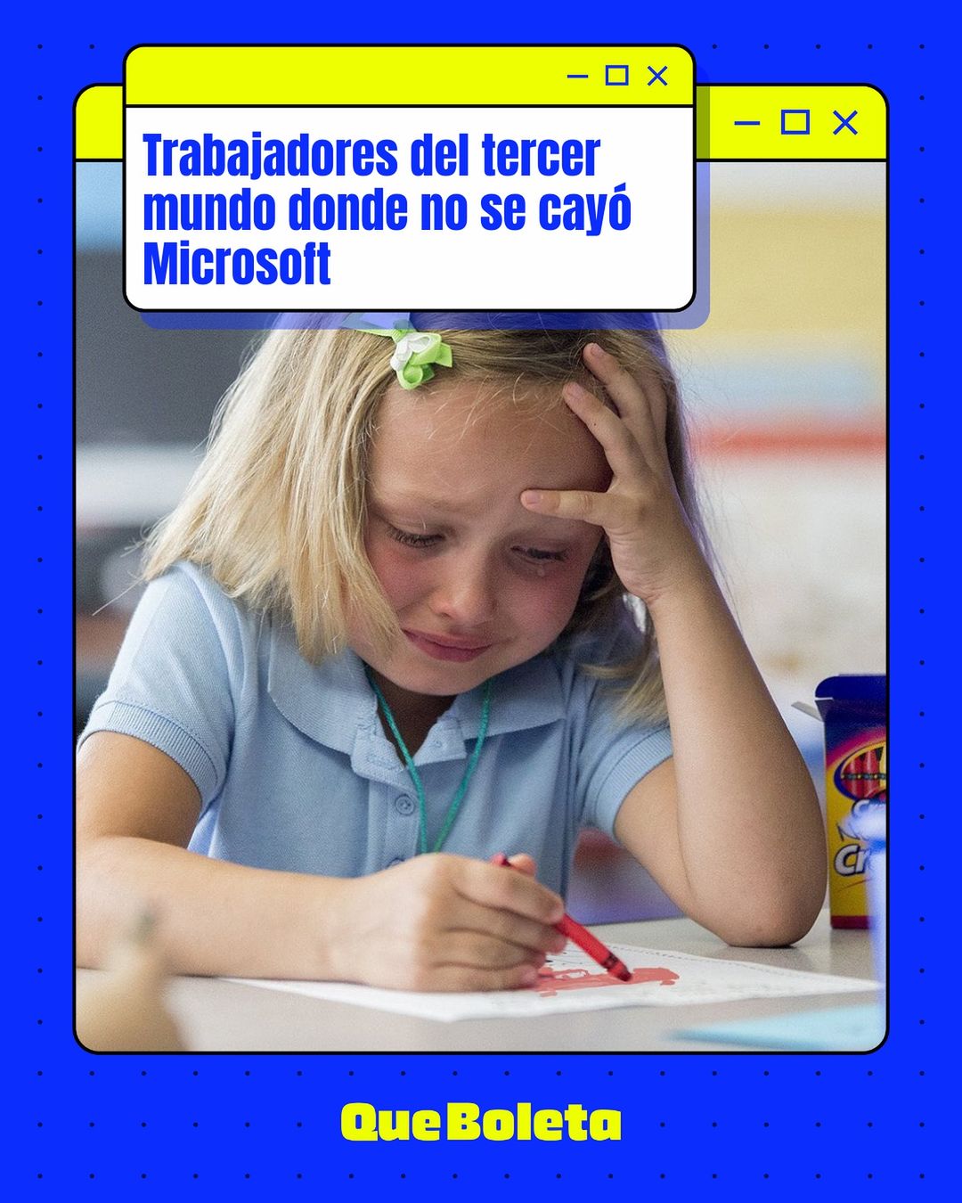 Los mejores memes tras las afectaciones que causó el fallo de Microsoft a nivel mundial