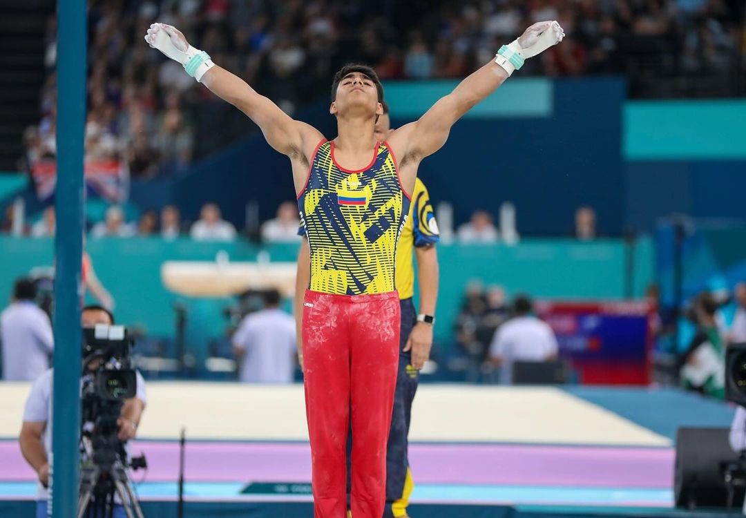 El colombiano Ángel Barajas, con solo 17 años, clasificó a la final de gimnasia artística de los Olímpicos