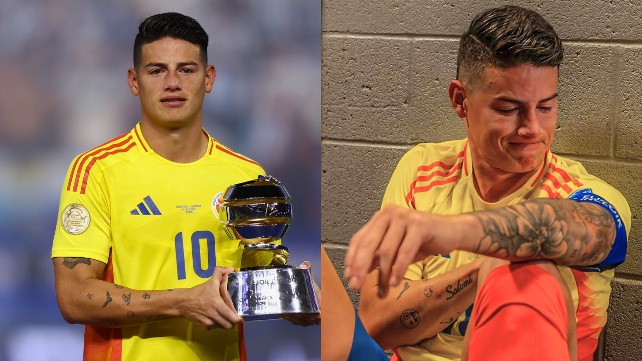 James Rodríguez fue elegido como el mejor jugador de la Copa América