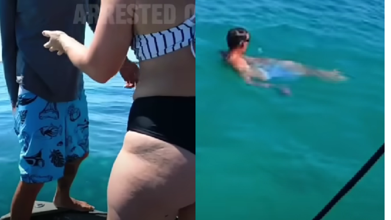 De no creer: hombre saltó de un barco por no darle la clave de su celular a su novia y fue arrestado