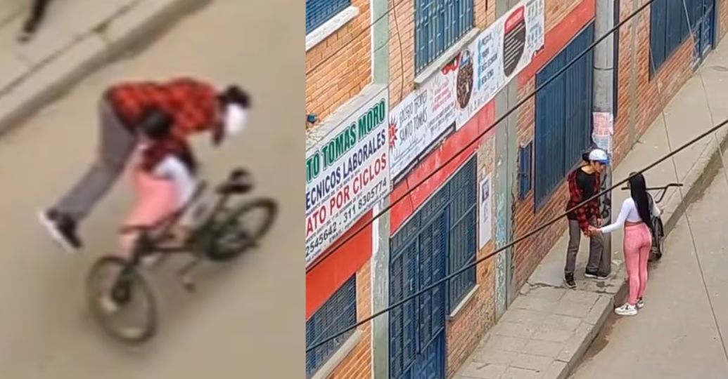 Se supo la verdad sobre el video viral de la mujer que carga al hombro a su pareja