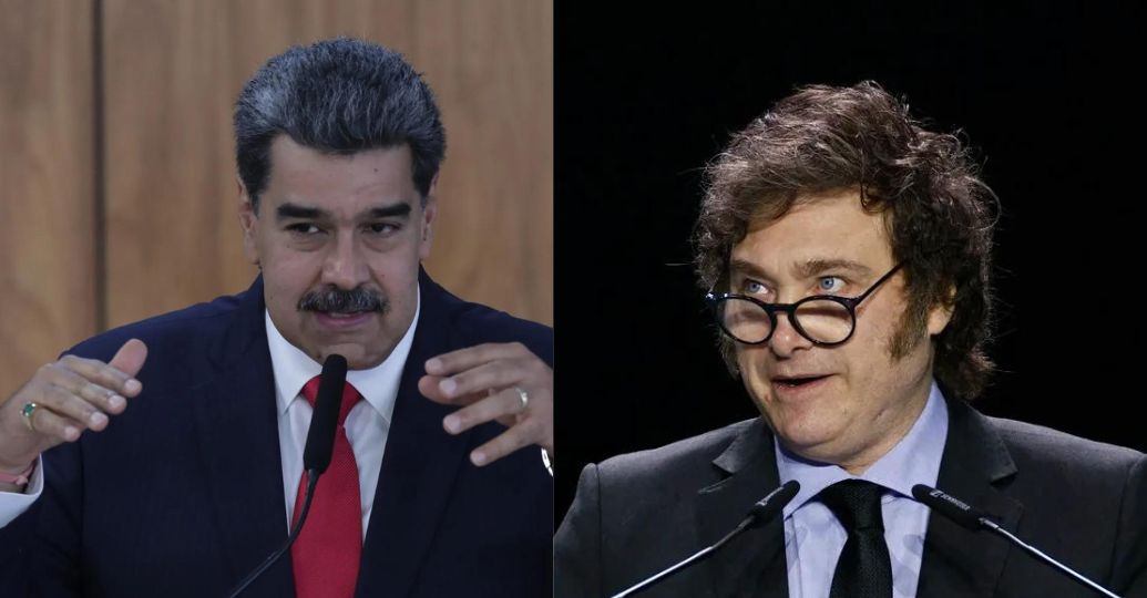 Maduro llamó "Bicho Cobarde" a Milei  y así respondió el presidente de Argentina