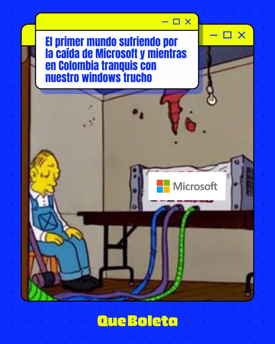 Los mejores memes tras las afectaciones que causó el fallo de Microsoft a nivel mundial