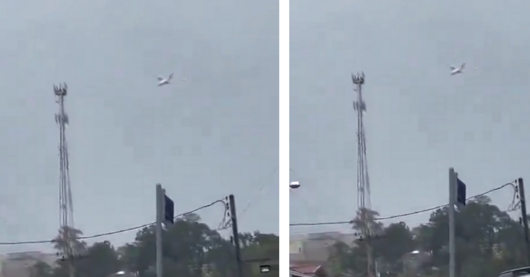 En video: avión de pasajeros se estrelló en Brasil 