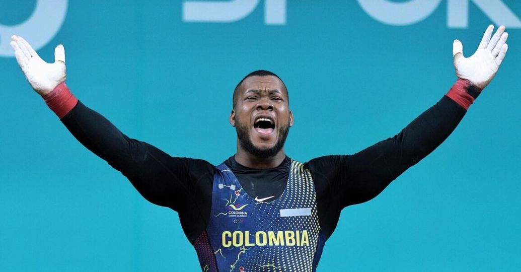 ¡Llego la segunda medalla! Yeison López ganó la de plata en halterofilia